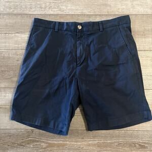 Vineyard Vines Shorts | Size 34 | 9" Stretch Breaker Navy Blue Chino Preppy